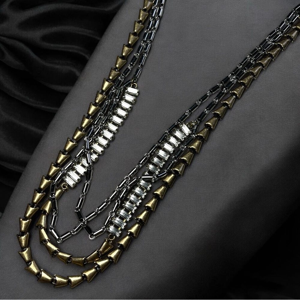 Vintage Multi-Chain Necklace